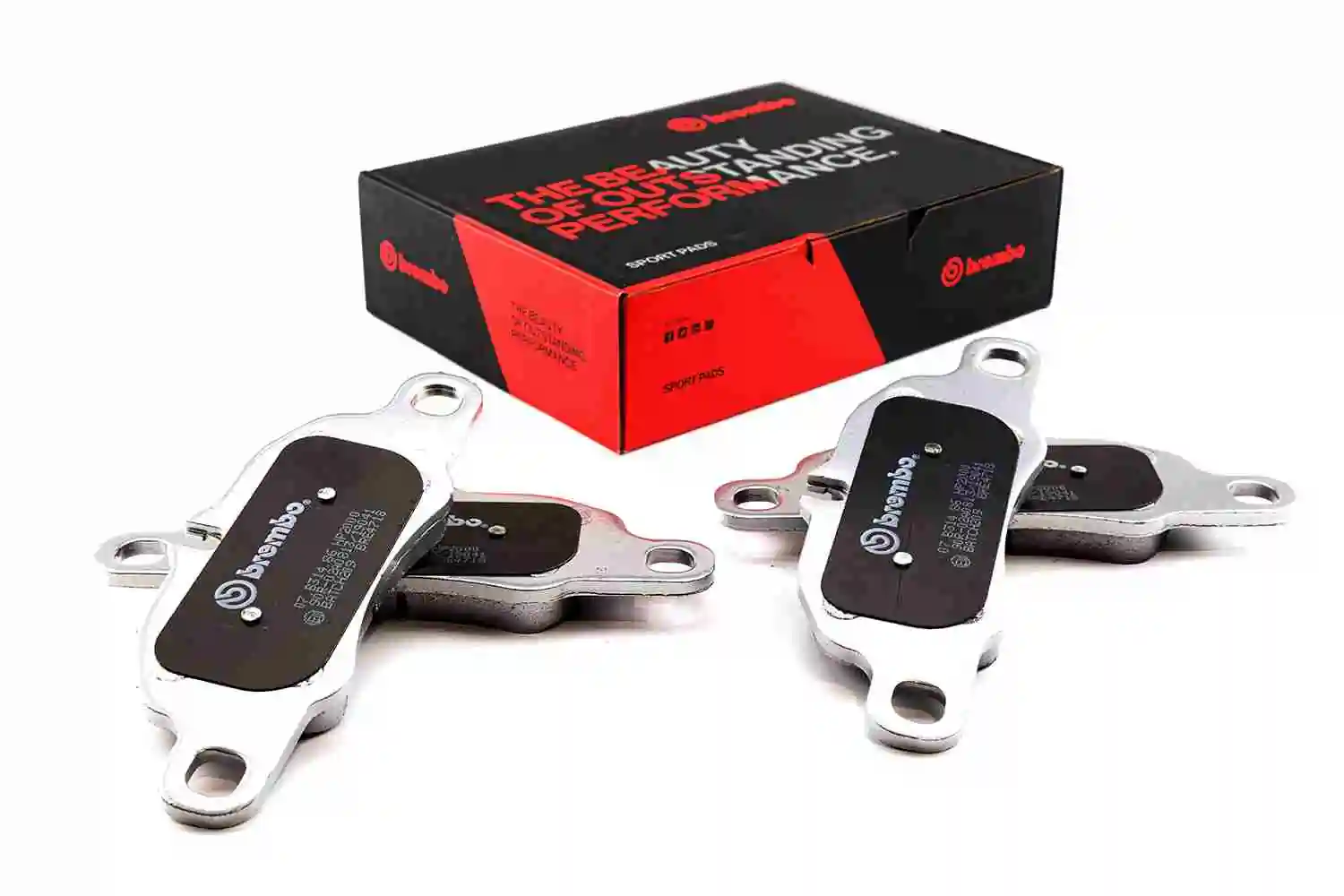 Kit de plaquettes de freins de haute performance BREMBO 07.B314.86