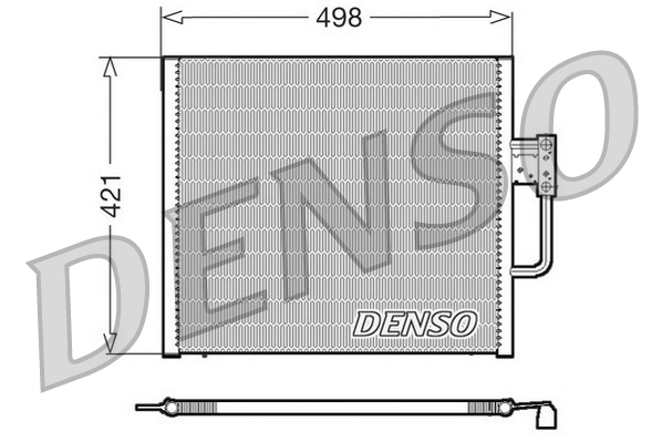 Condenseur, climatisation DENSO DCN05015