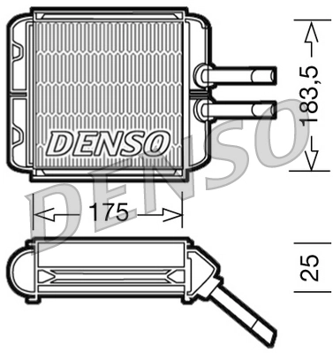 Système de chauffage DENSO DRR08001