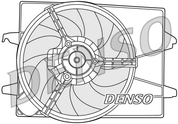 Ventilateur, refroidissement du moteur DENSO DER10003