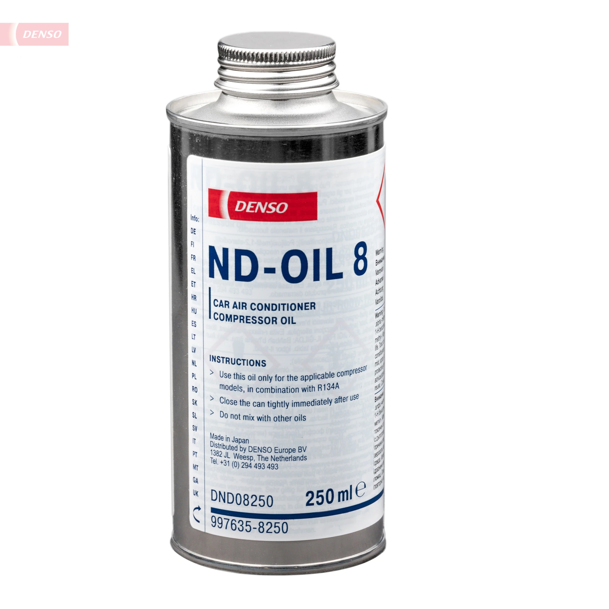 Oil, compressor