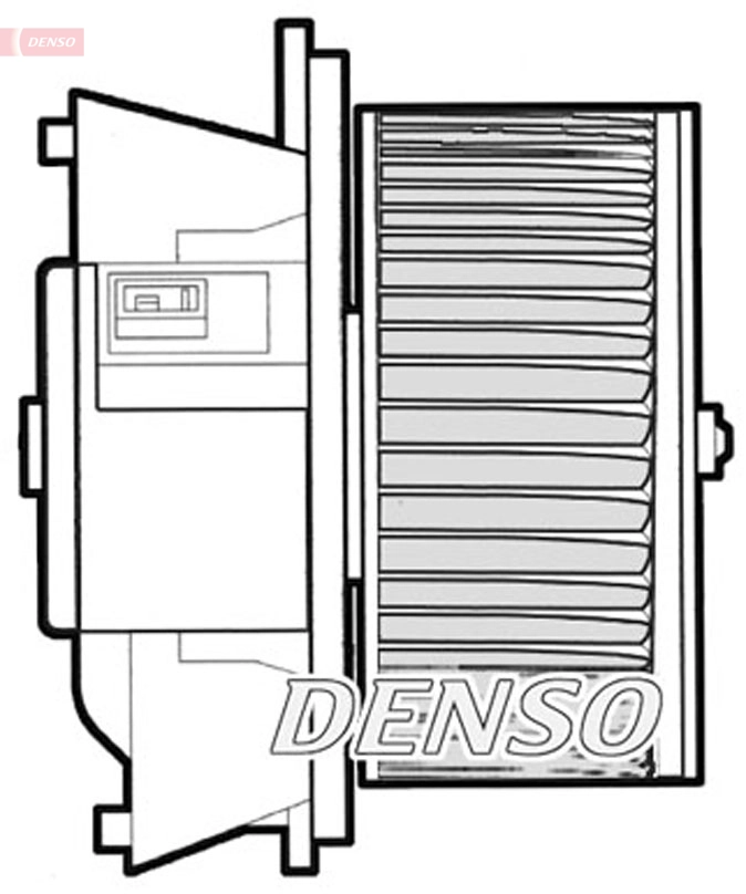 Pulseur d'air habitacle DENSO DEA09042