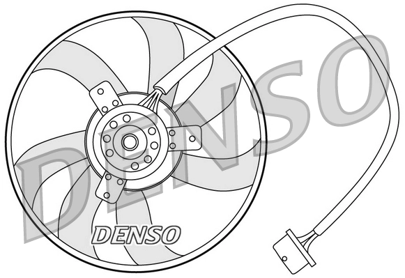 Ventilateur, refroidissement du moteur DENSO DER32003