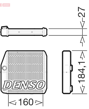 Système de chauffage DENSO DRR09076