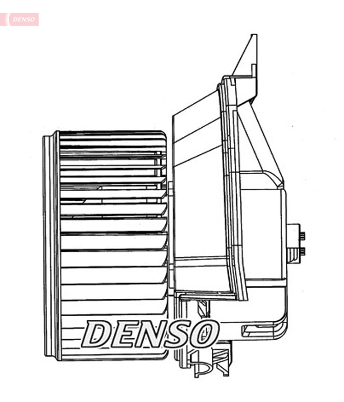 Pulseur d'air habitacle DENSO DEA09200