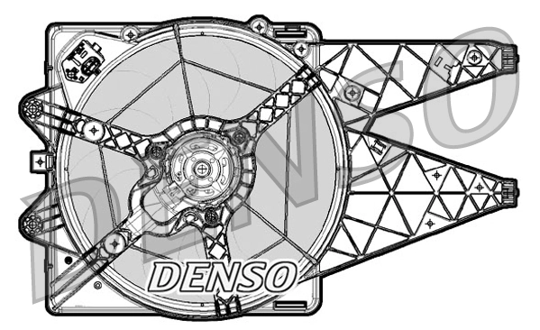 Ventilateur, refroidissement du moteur DENSO DER09064