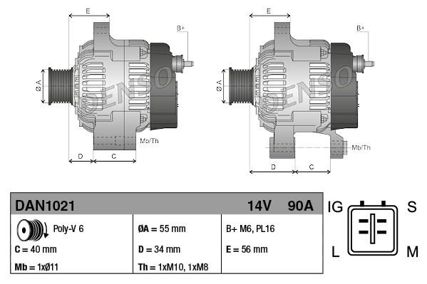 DENSO DAN1021