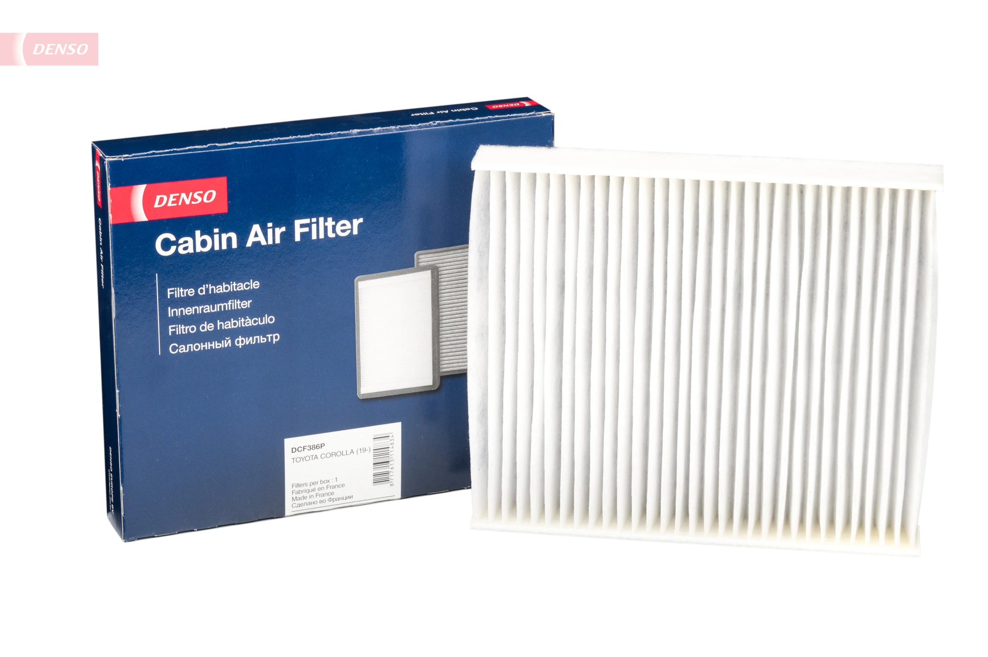 Filtre, air de l'habitacle DENSO DCF386P