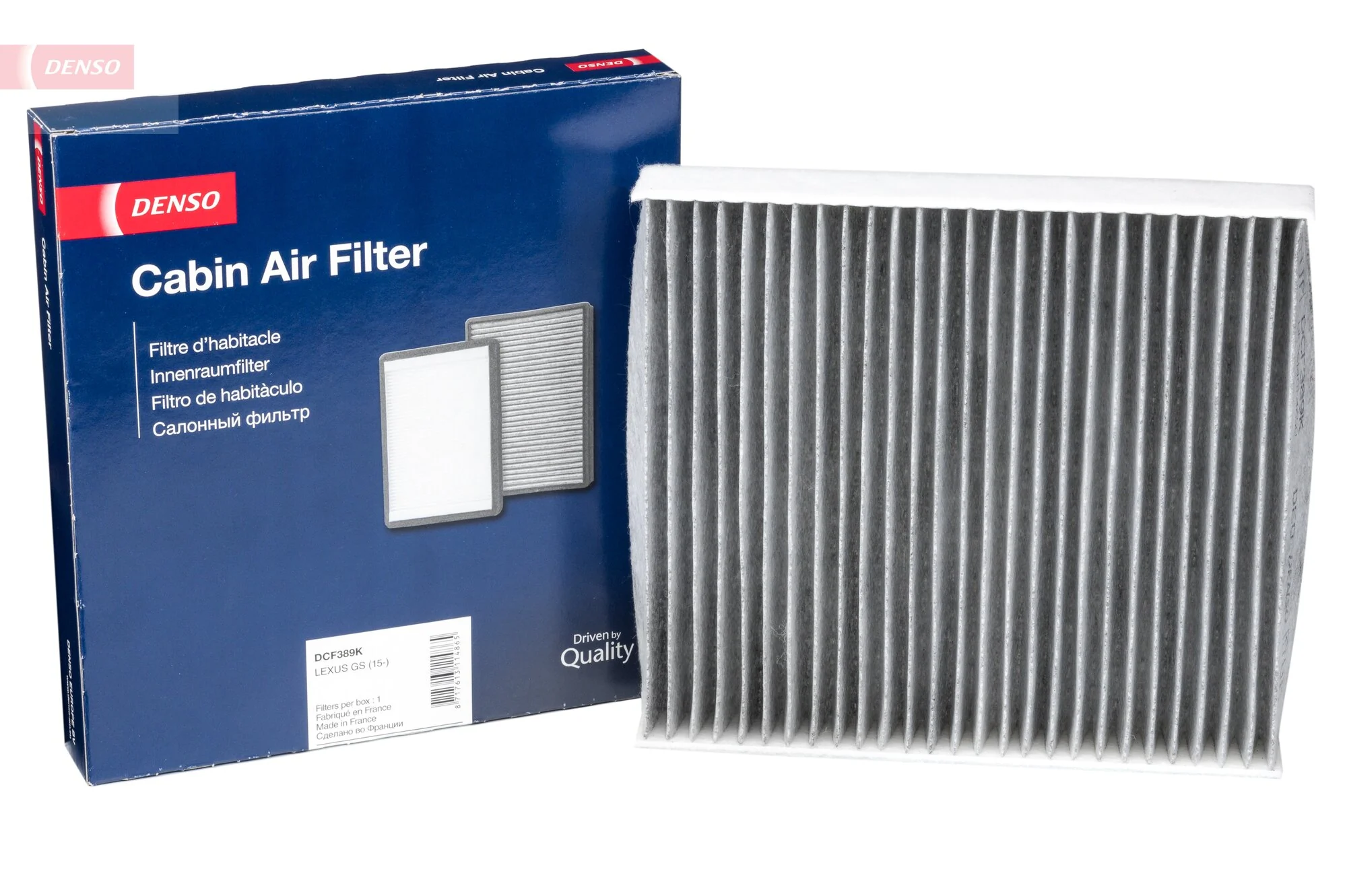 Filtre, air de l'habitacle DENSO DCF389K