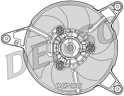 Ventilateur, refroidissement du moteur DENSO DER09090