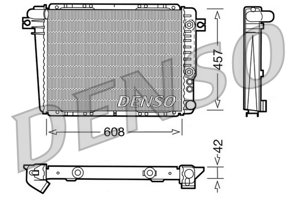 Radiator, engine cooling