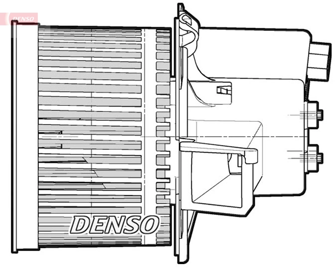 Pulseur d'air habitacle DENSO DEA09061