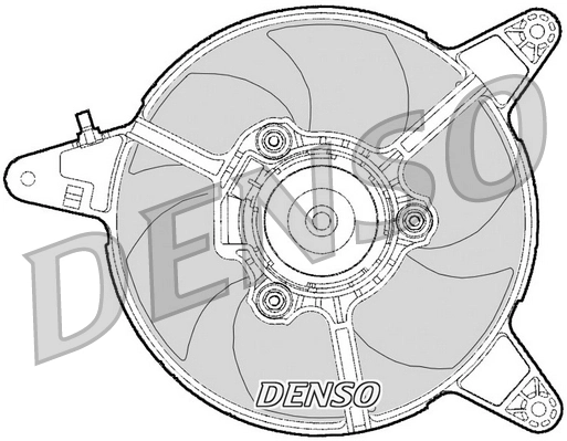Ventilateur, refroidissement du moteur DENSO DER09095