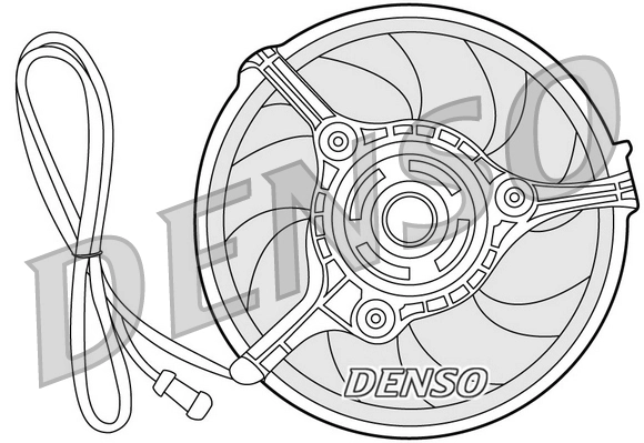 Ventilateur, refroidissement du moteur DENSO DER32008