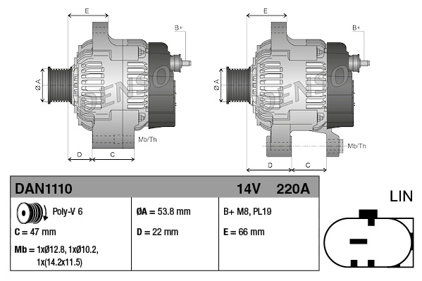 DENSO DAN1110