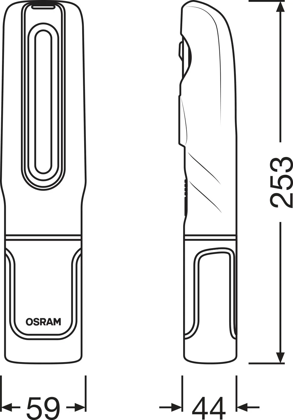 AMS-OSRAM LEDIL402 — Ліхтар акумуляторний