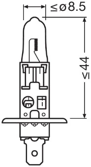 Ampoule, projecteur principal