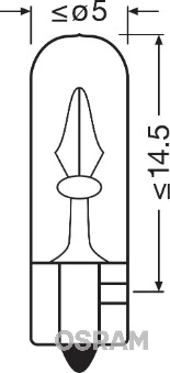 Ampoule, éclairage de la boîte a gants