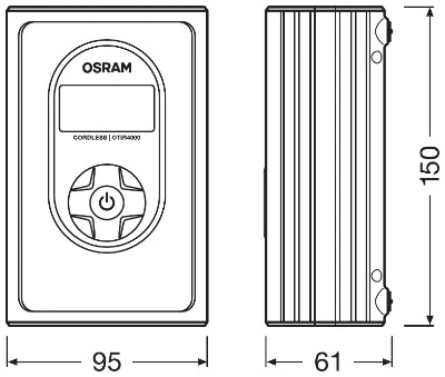 AMS-OSRAM OTIR4000 — Компресор для накачування шин