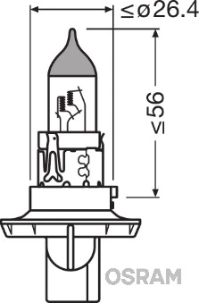 Ampoule, projecteur longue portée