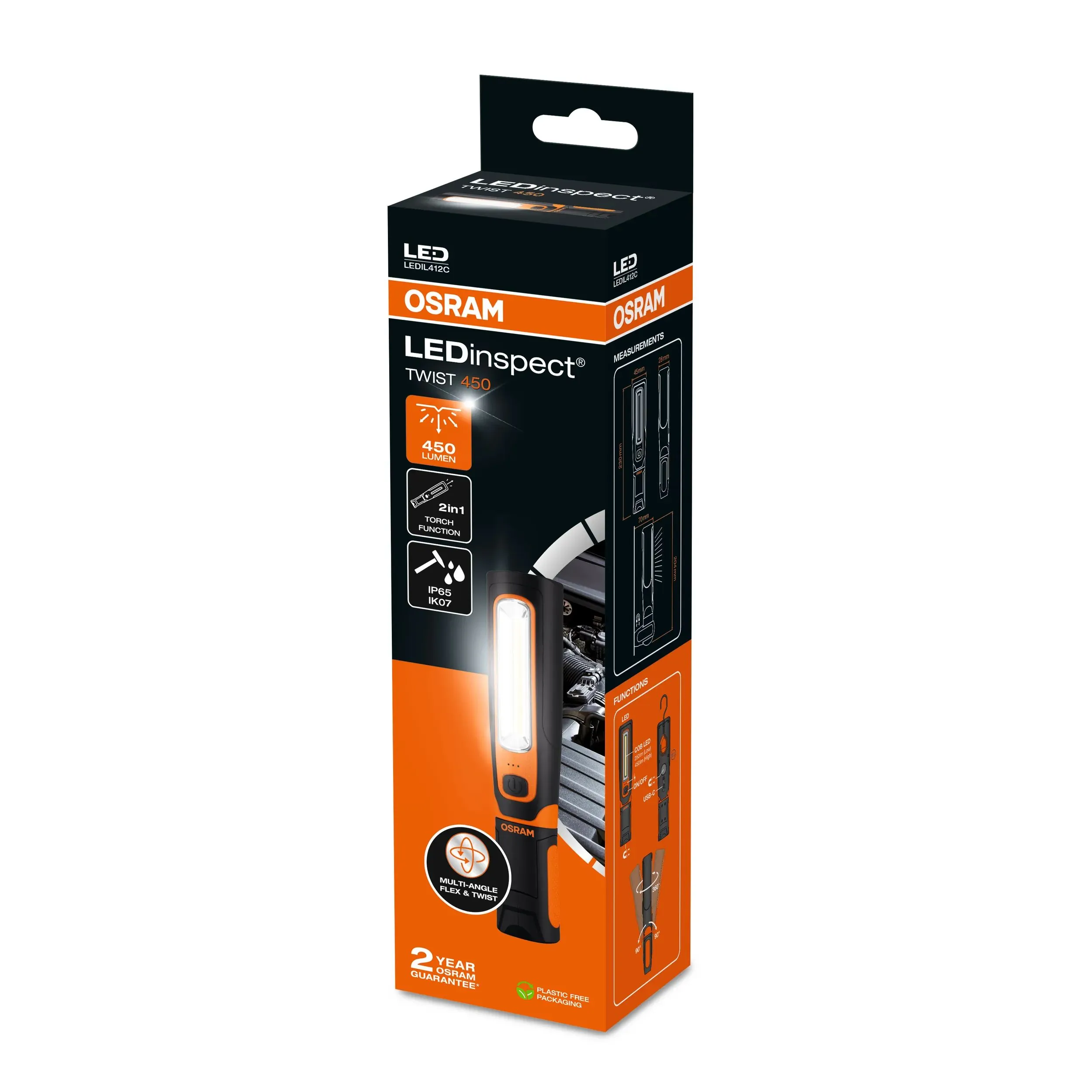 AMS-OSRAM LEDIL412C — Ліхтар акумуляторний