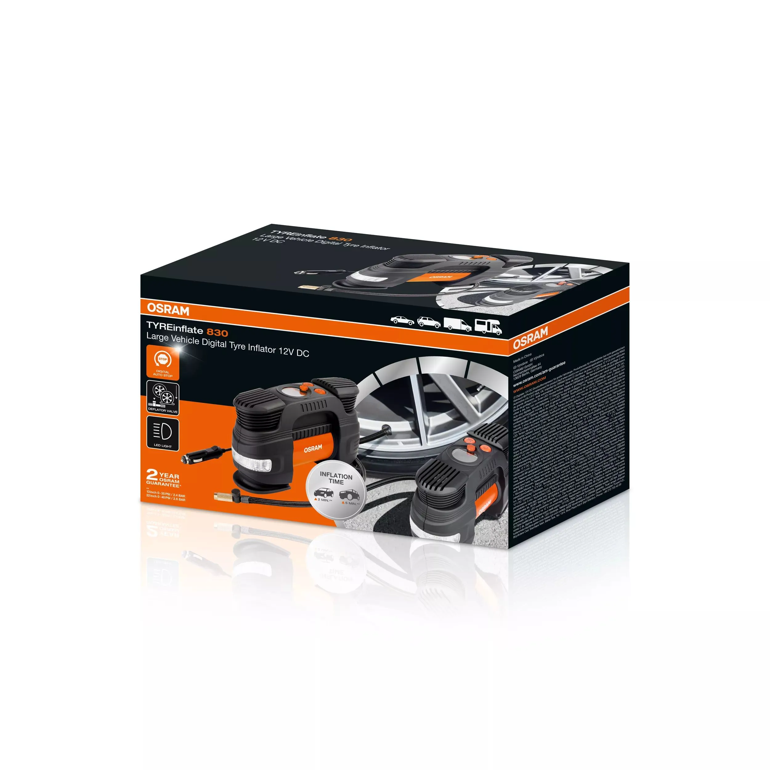 AMS-OSRAM OTI2130 — Компресор для накачування шин