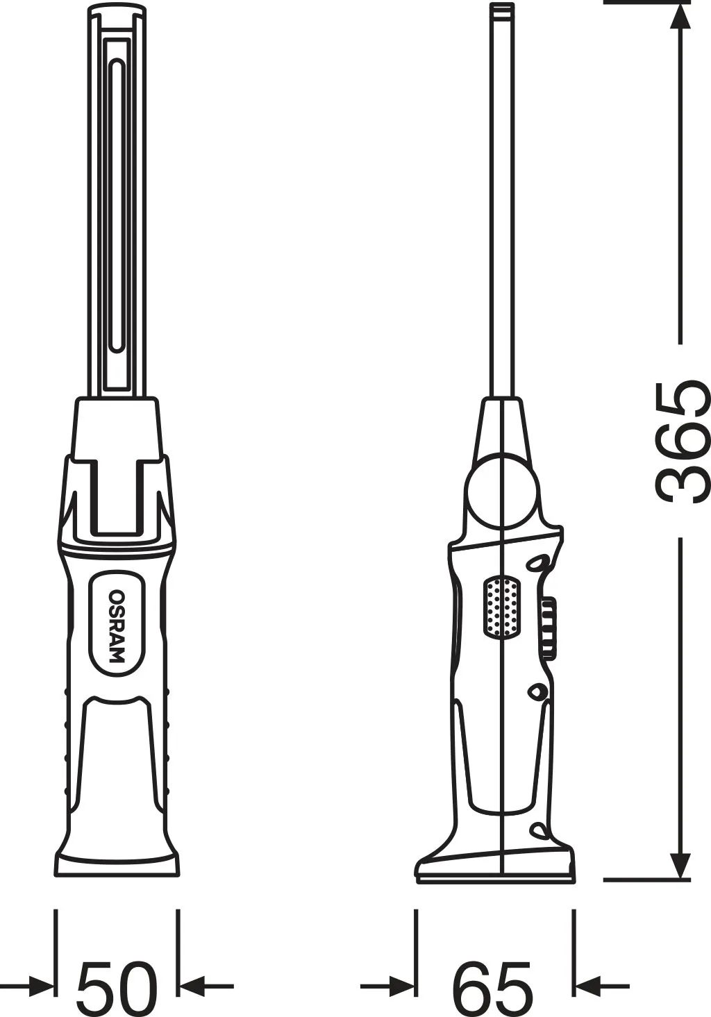 AMS-OSRAM LEDIL410 — Ліхтар акумуляторний