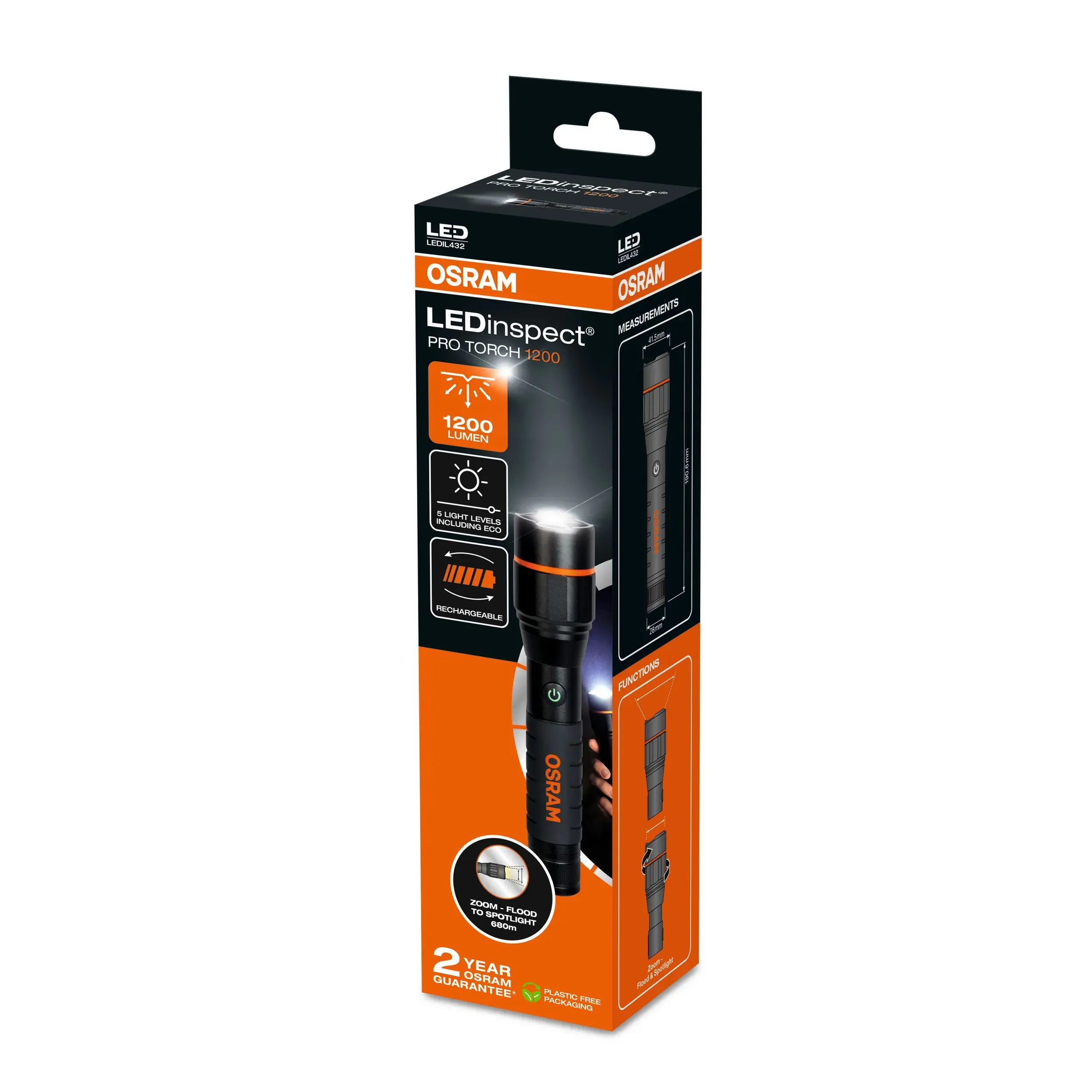 AMS-OSRAM LEDIL432 — Ліхтар акумуляторний