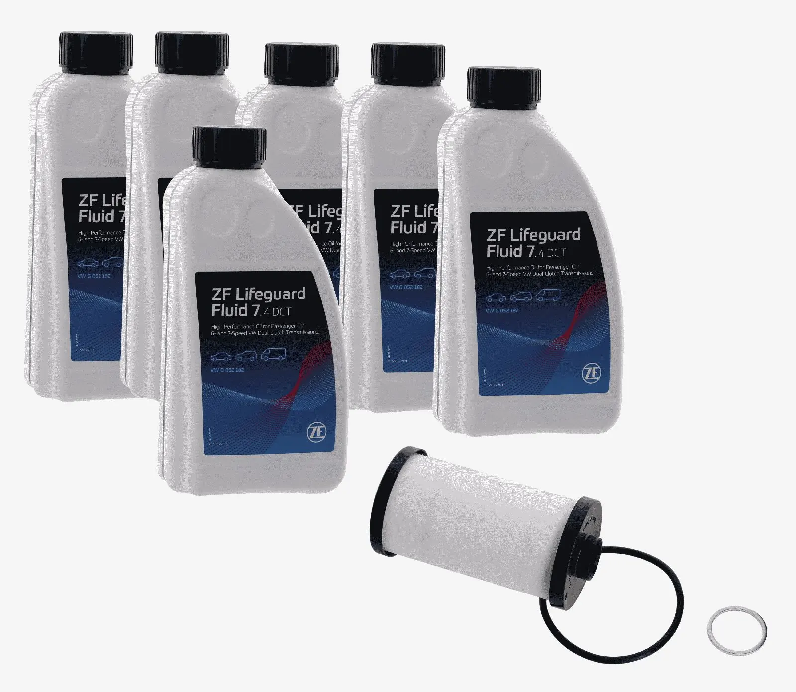 ZF 5961.308.601 — Олива трансмісійна LIFEGUARD FLUID 7.4 DCT 6x1л + сервісний ком-т