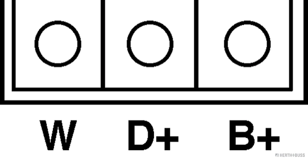 Alternateur HERTH+BUSS ELPARTS 32001206