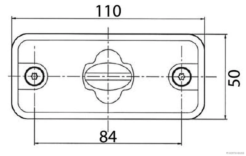 Feu latéral HERTH+BUSS ELPARTS 82710424