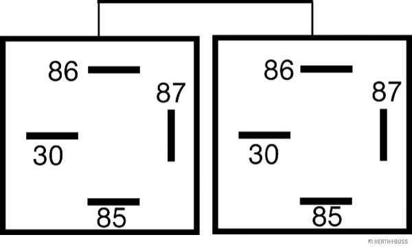 Relais, courant de travail HERTH+BUSS ELPARTS 75613220