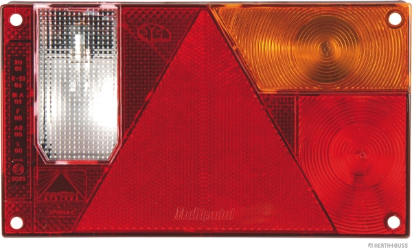 Disperseur, feu arrière HERTH+BUSS ELPARTS 83832185