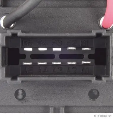 Résistance, pulseur d'air habitacle HERTH+BUSS ELPARTS 75614972