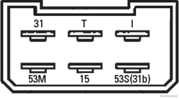 Relais, intervalle d'essuyage HERTH+BUSS ELPARTS 75614303
