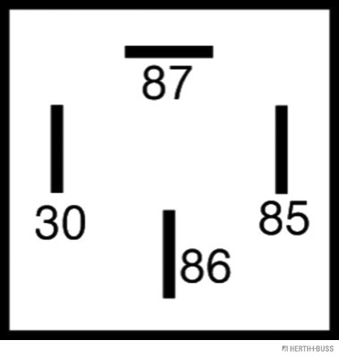 Relais, courant de travail HERTH+BUSS ELPARTS 75613115