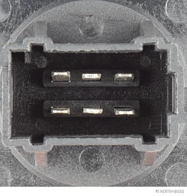 Résistance, pulseur d'air habitacle HERTH+BUSS ELPARTS 75614947