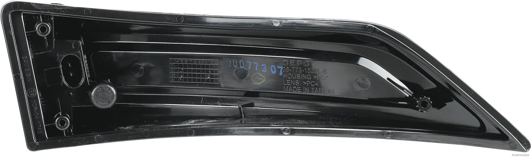 Feu clignotant HERTH+BUSS ELPARTS 83700093