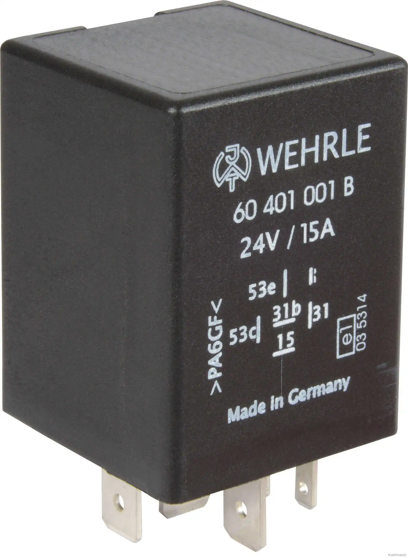 Relais, intervalle d'essuyage HERTH+BUSS ELPARTS 75614013