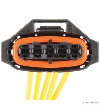 Kit réparation de câble, débitmètre de masse d'air HERTH+BUSS ELPARTS 51277288