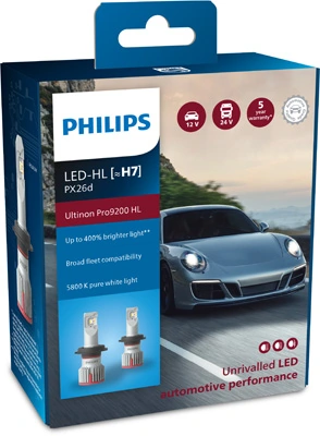 Лампа фари дальнього світла PHILIPS (11972U92X2)