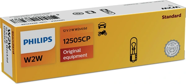 Лампа розжарювання PHILIPS (12505CP)