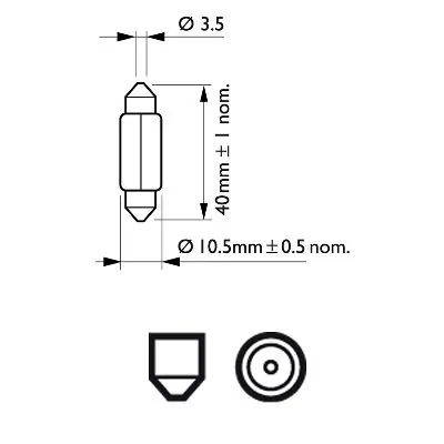Bulb, interior light