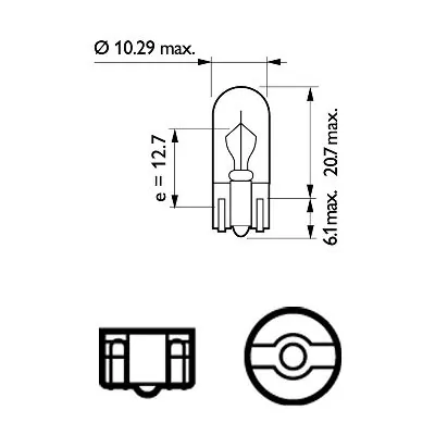 Bulb, side marker light