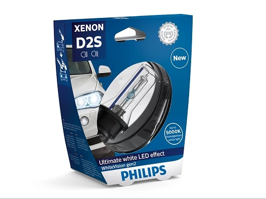 Лампа фари дальнього світла PHILIPS (85122WHV2S1)