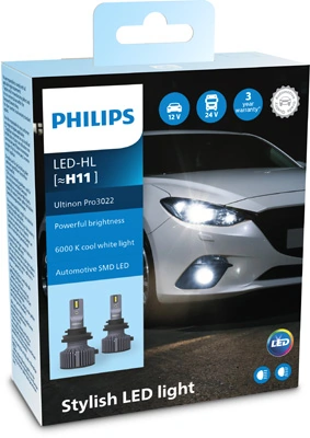 Лампа фари дальнього світла PHILIPS (11362U3022X2)