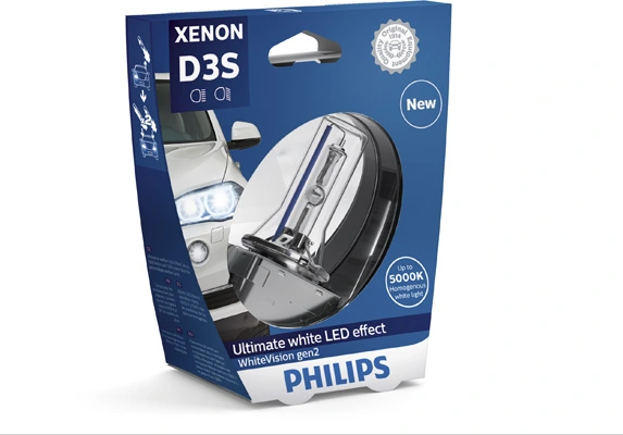 Лампа фари дальнього світла PHILIPS (42403WHV2S1)