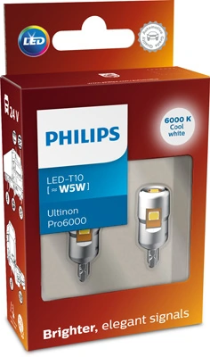 Лампа вказівника повороту PHILIPS (24961CU60X2)