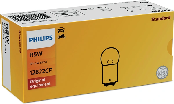 Лампа вказівника повороту PHILIPS (12822CP)
