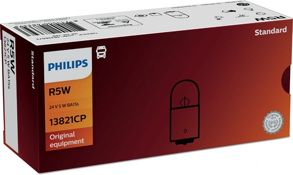 Ampoule, feu clignotant PHILIPS 13821CP